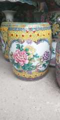 Factory Direct Solid Color Chinese Porcelain Ceramic Stool Garden Seats