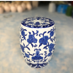 Factory Direct Solid Color Chinese Porcelain Ceramic Stool Garden Seats