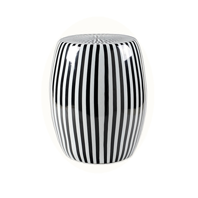 Factory Direct Solid Color Chinese Porcelain Ceramic Stool Garden Seats