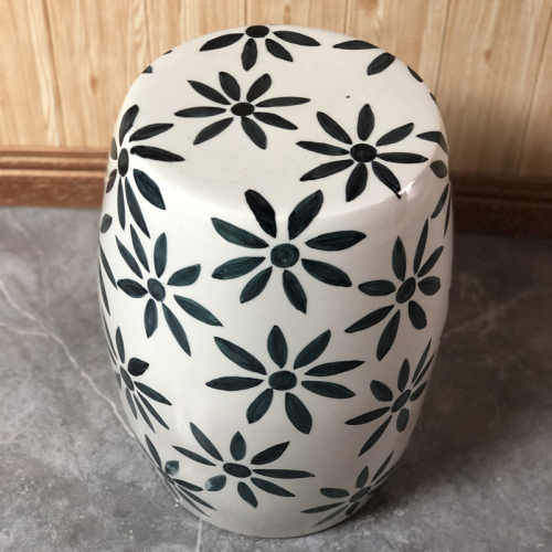 Factory Direct Solid Color Chinese Porcelain Ceramic Stool Garden Seats