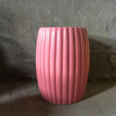 Factory Direct Solid Color Chinese Porcelain Ceramic Stool Garden Seats