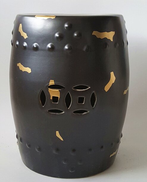 Factory Direct Solid Color Chinese Porcelain Ceramic Stool Garden Seats