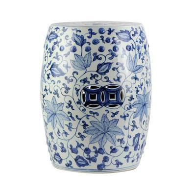 Factory Direct Solid Color Chinese Porcelain Ceramic Stool Garden Seats