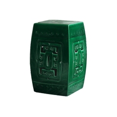 Factory Direct Solid Color Chinese Porcelain Ceramic Stool Garden Seats