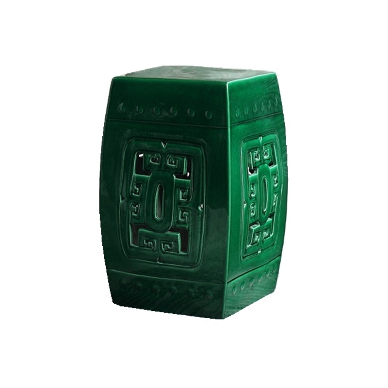 Factory Direct Solid Color Chinese Porcelain Ceramic Stool Garden Seats