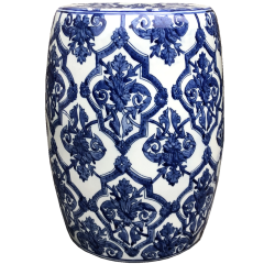 Factory Direct Solid Color Chinese Porcelain Ceramic Stool Garden Seats