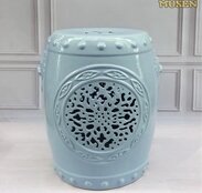 Factory Direct Solid Color Chinese Porcelain Ceramic Stool Garden Seats