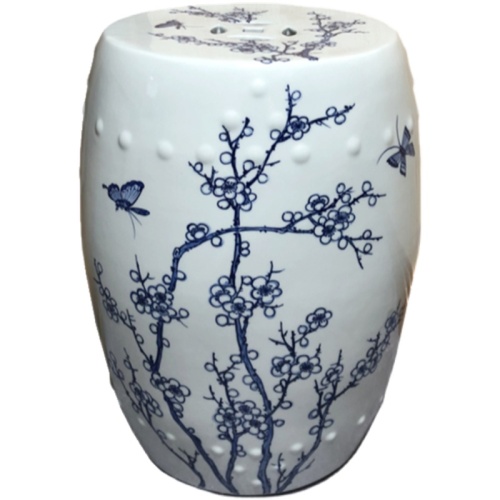 Factory Direct Solid Color Chinese Porcelain Ceramic Stool Garden Seats