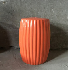 Factory Direct Solid Color Chinese Porcelain Ceramic Stool Garden Seats