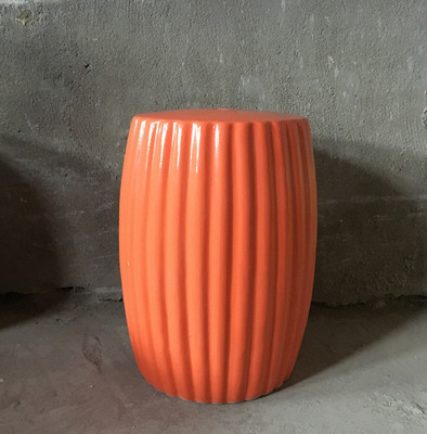 Factory Direct Solid Color Chinese Porcelain Ceramic Stool Garden Seats