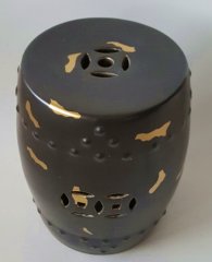 Factory Direct Solid Color Chinese Porcelain Ceramic Stool Garden Seats