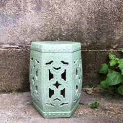 Factory Direct Solid Color Chinese Porcelain Ceramic Stool Garden Seats