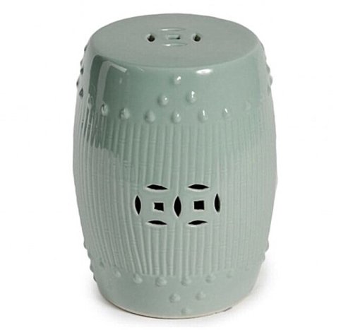 Factory Direct Solid Color Chinese Porcelain Ceramic Stool Garden Seats