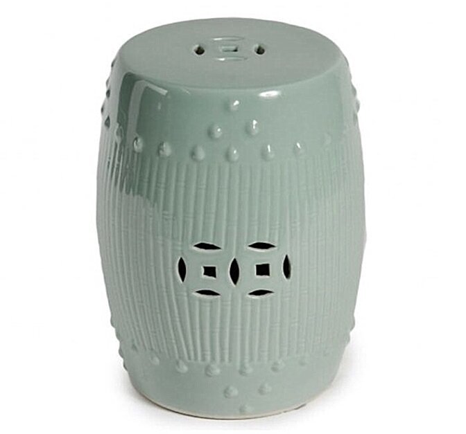 Factory Direct Solid Color Chinese Porcelain Ceramic Stool Garden Seats