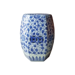 Factory Direct Solid Color Chinese Porcelain Ceramic Stool Garden Seats