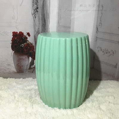 Factory Direct Solid Color Chinese Porcelain Ceramic Stool Garden Seats