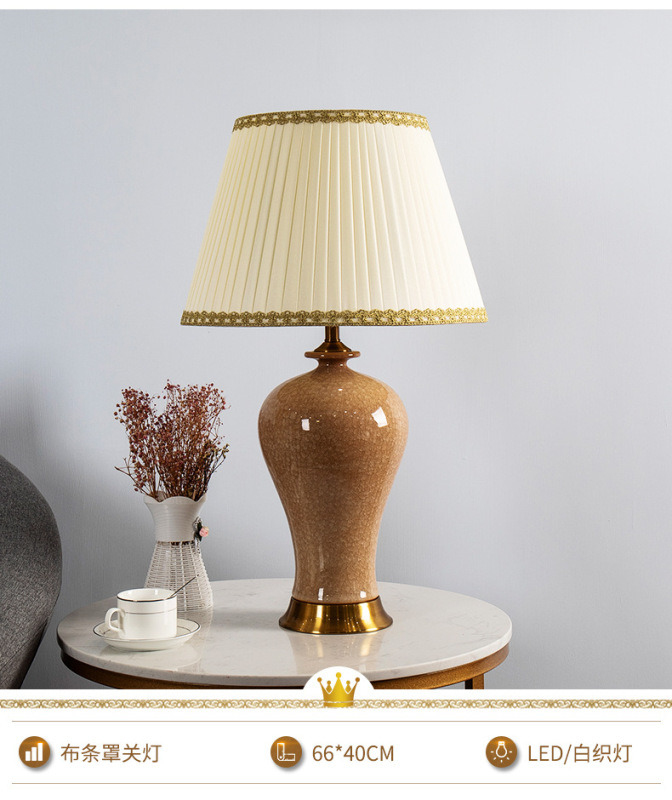 Factory Direct Jingdezhen Blue and White Porcelain Table Lamps for Living Room