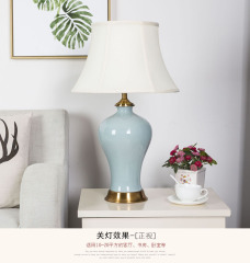 Factory Direct Jingdezhen Blue and White Porcelain Table Lamps for Living Room