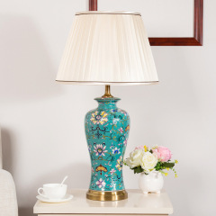 Factory Direct Jingdezhen Blue and White Porcelain Table Lamps for Living Room