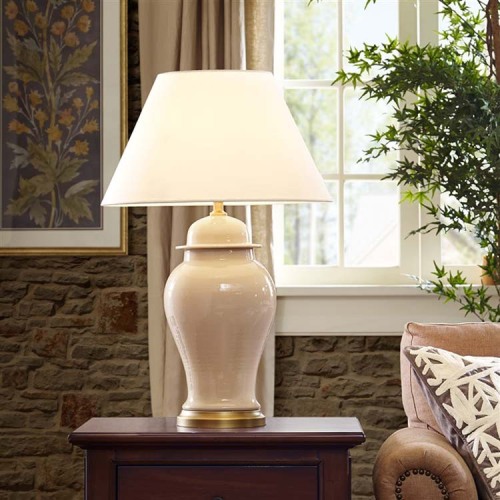 Factory Direct Jingdezhen Blue and White Porcelain Table Lamps for Living Room