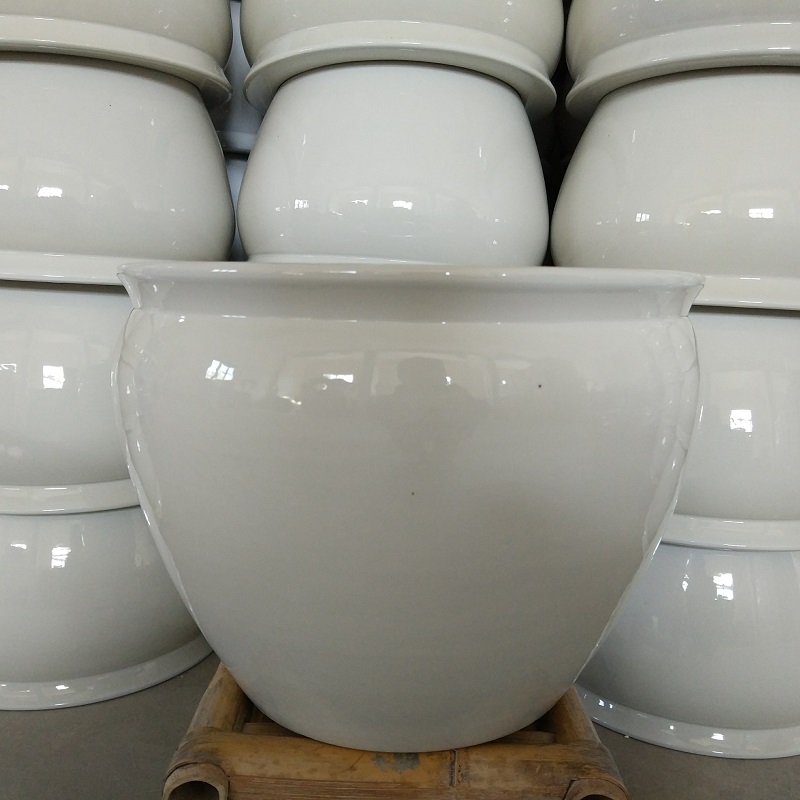 Wholesale Luxury Large Chinese Hand Painted Blue and White Porcelain Ceramic Flower Pots Planter