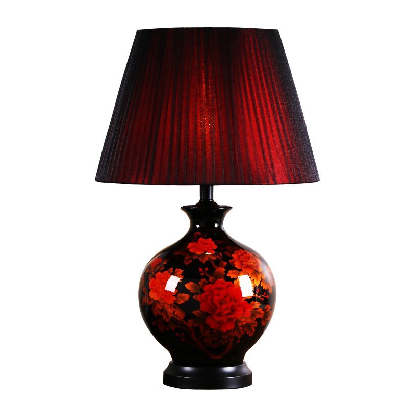 Factory Direct Jingdezhen Blue and White Porcelain Table Lamps for Living Room