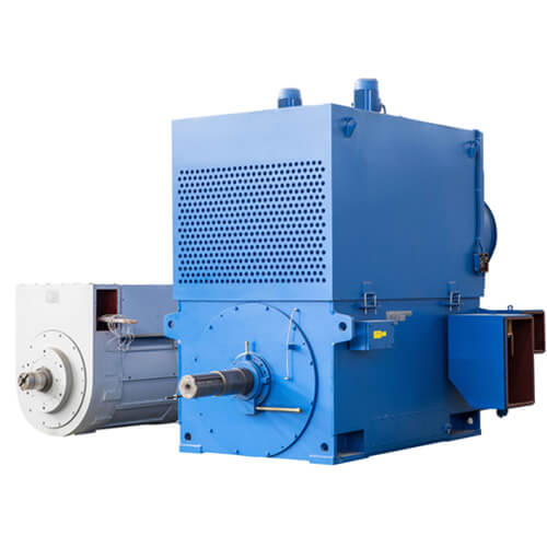 YRKK high voltage wound rotor slip ring motor with carbon brush