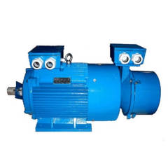 Y2R rib cooling high voltage compact slip ring motor