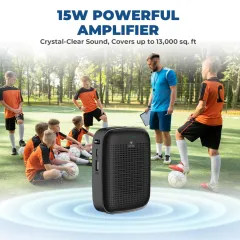 A002 15W Bluetooth Voice Amplifier with Wireless Headset Microphone | WinBridge