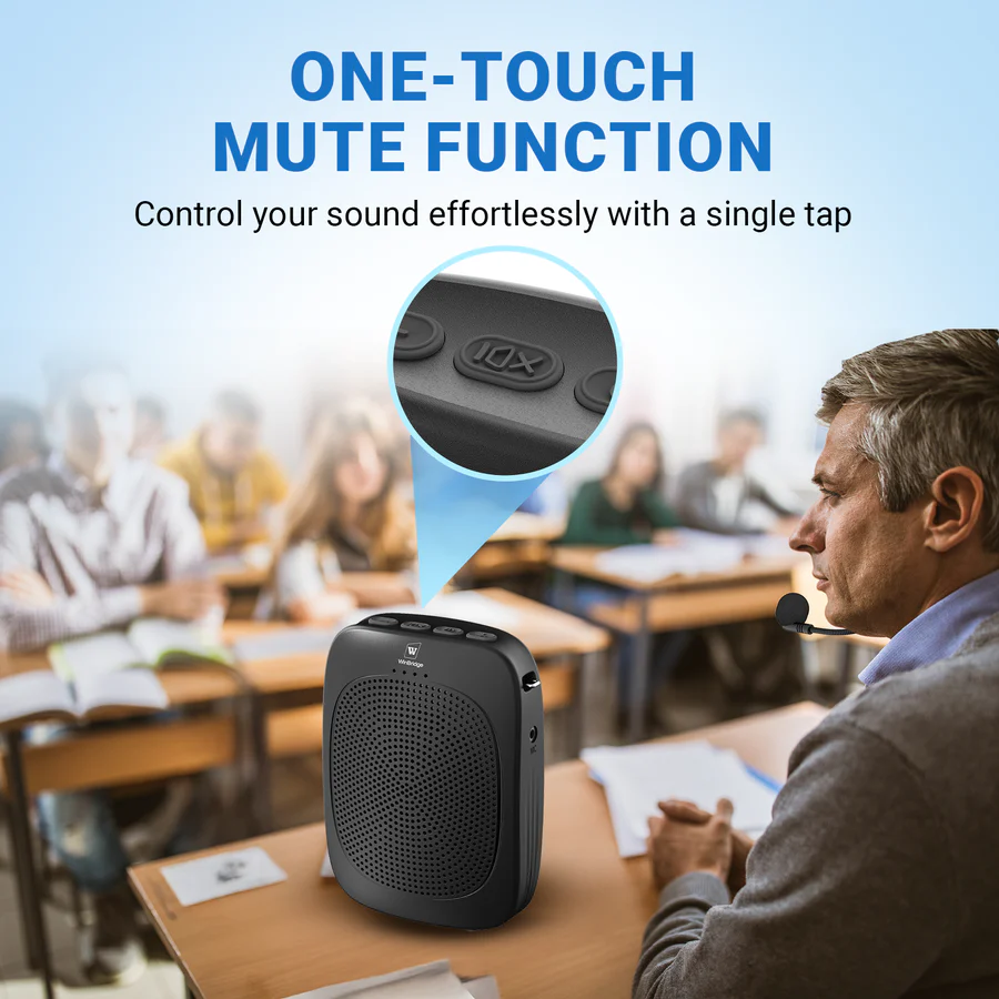 C002 15W Bluetooth Voice Amplifier with Wireless Headset Microphone | WinBridge