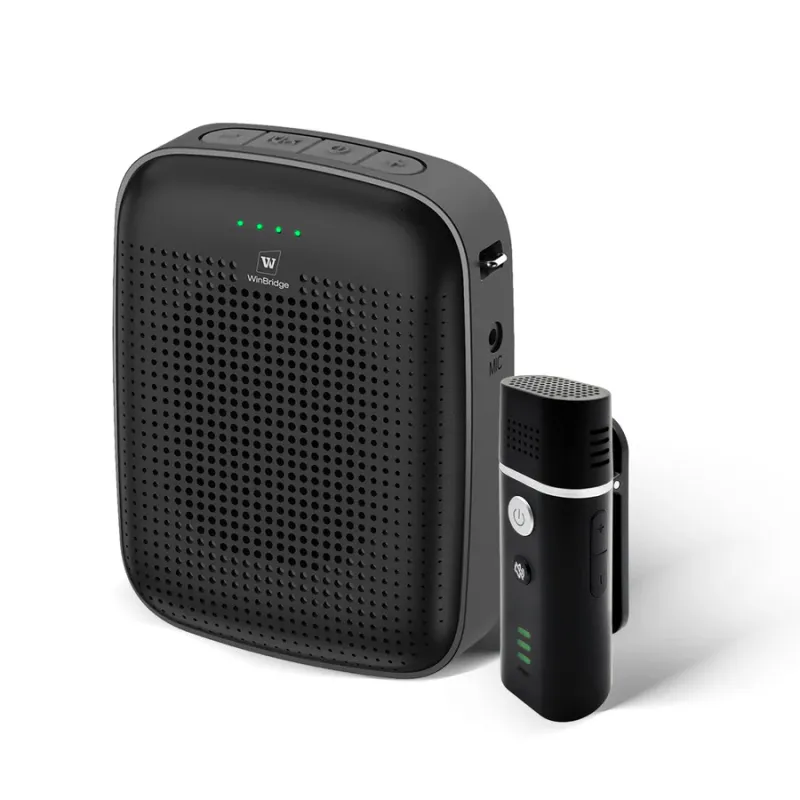 A006 15W Bluetooth Voice Amplifier with Wireless Lavalier Microphone | WinBridge
