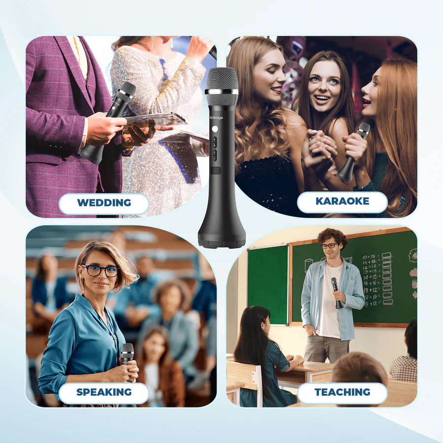 H9 15W Wireless Microphone & Mini PA System | WinBridge