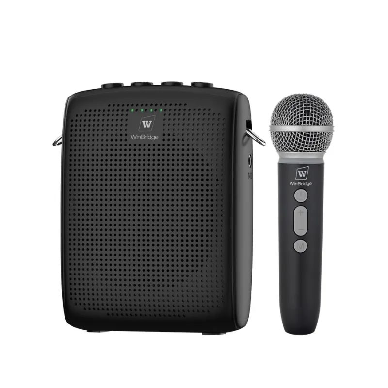 WB009 Wireless Voice Amplifier with Handheld Mic – Portable Bluetooth PA Speaker | WinBridge