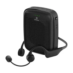 A007 Wireless Voice Amplifier with Earhook Mic – 15W Portable PA System | WinBridge