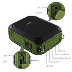 Waterproof Voice Amplifier M800: 18W Portable Outdoor PA System | WinBridge