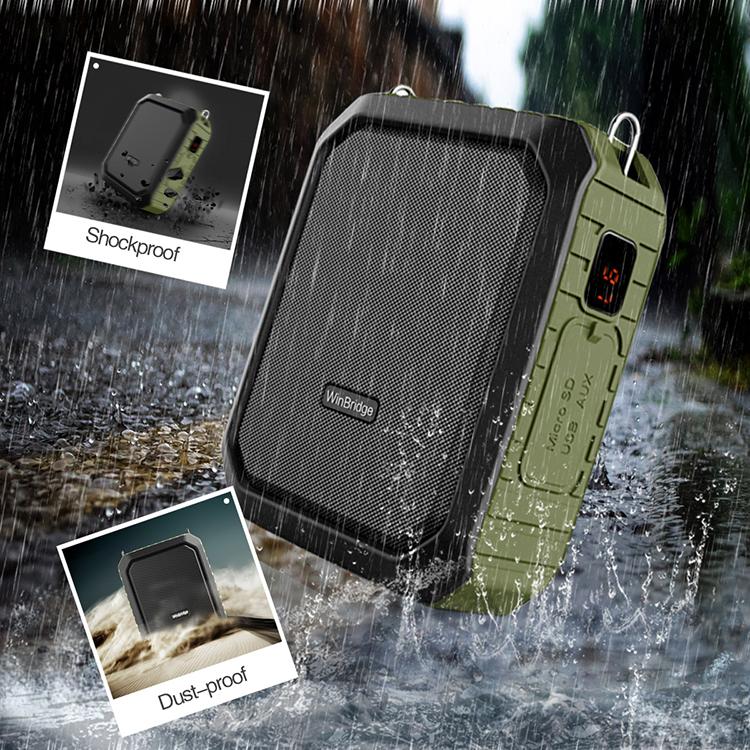 Waterproof Voice Amplifier M800: 18W Portable Outdoor PA System | WinBridge