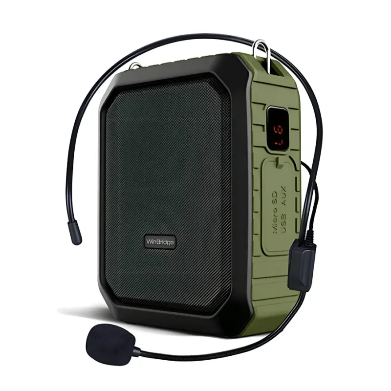 Waterproof Voice Amplifier M800: 18W Portable Outdoor PA System | WinBridge