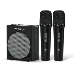 S90 30W Dual Mic Portable PA System – Wireless Voice Amplifier &amp; Bluetooth Speaker | WinBridge