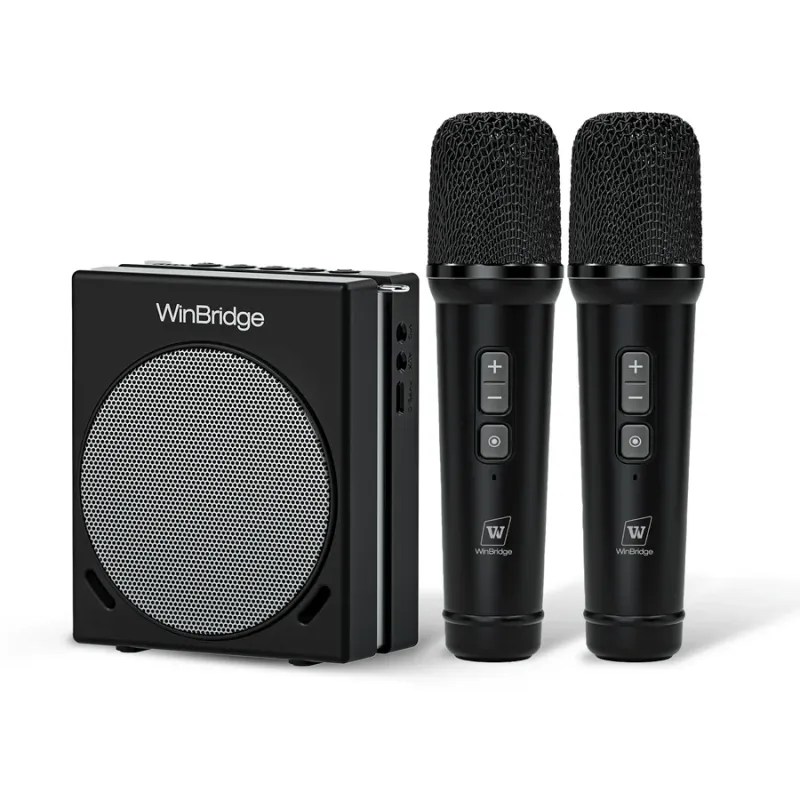 S90 30W Dual Mic Portable PA System – Wireless Voice Amplifier & Bluetooth Speaker | WinBridge
