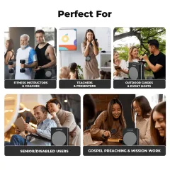 S90 30W Dual Mic Portable PA System – Wireless Voice Amplifier & Bluetooth Speaker | WinBridge