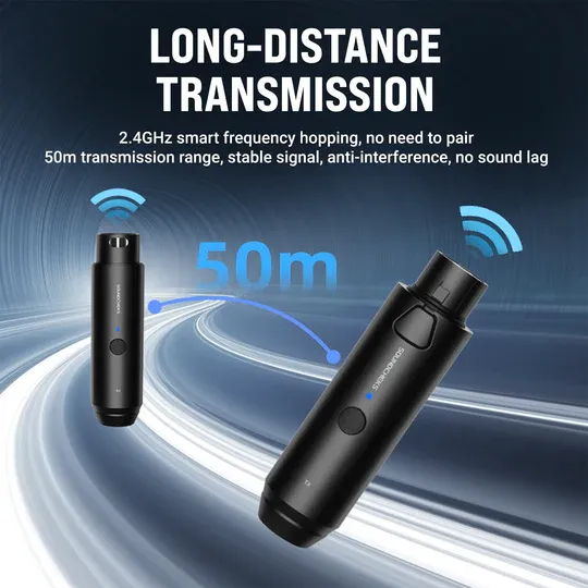 H58 Professional 2.4GHz Wireless XLR System – WinBridge