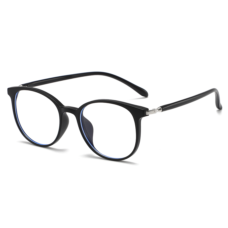 Designer cheap TR90 spring hinge computer blue light blocking glasses optical frames retro glasses frames