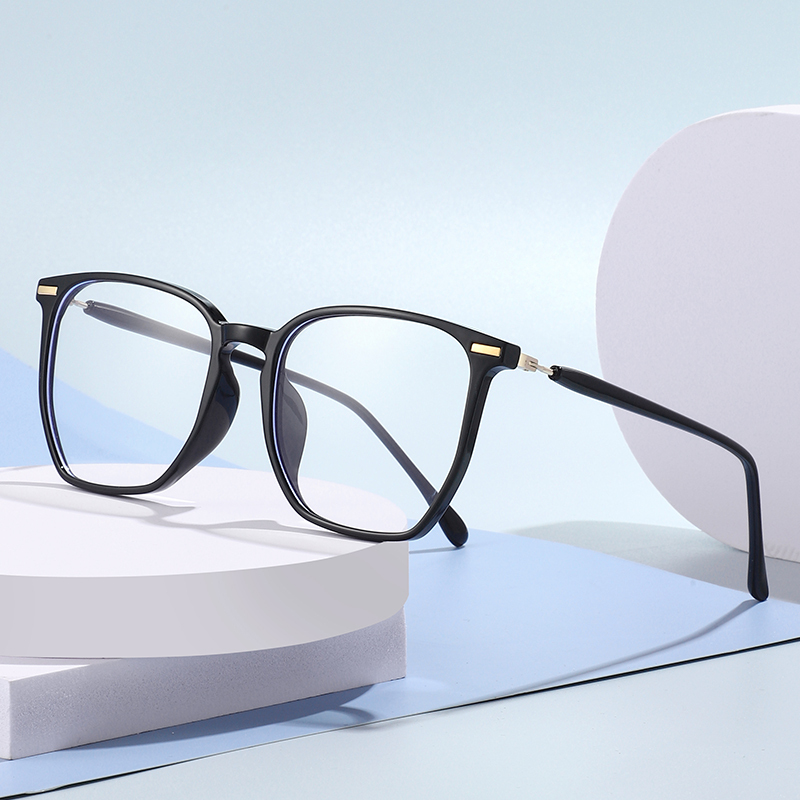 High quality wholesale oversize square anti-radiation blue light blocking glasses