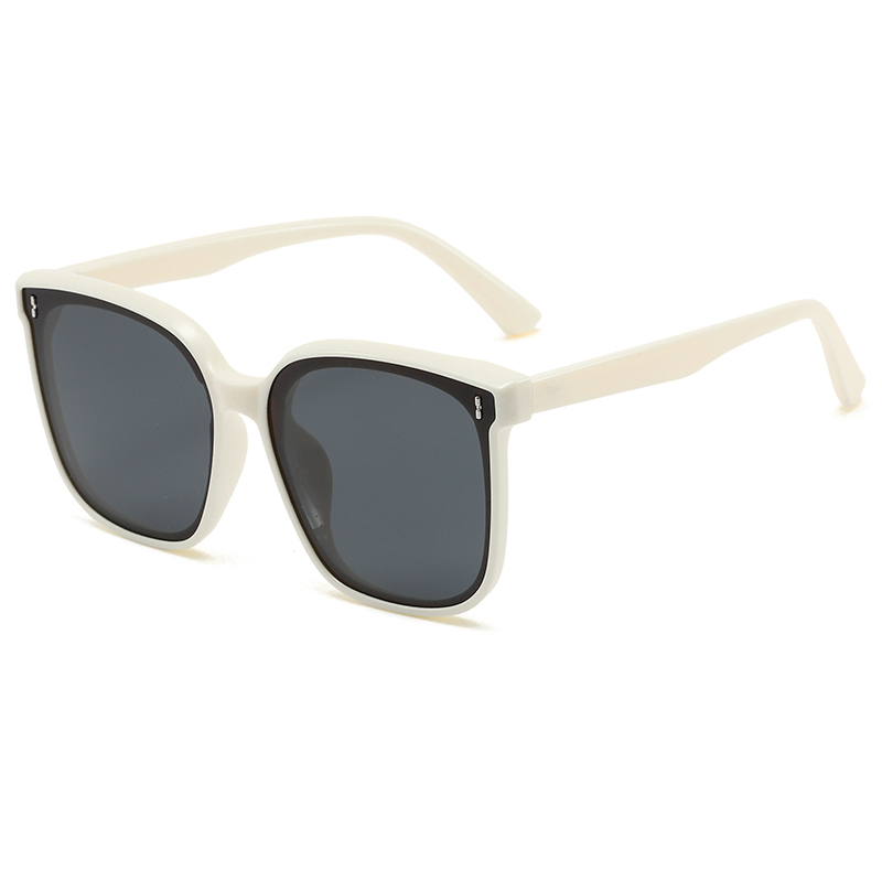 Instagram the same anti-uv square big frame sunglasses for women and men