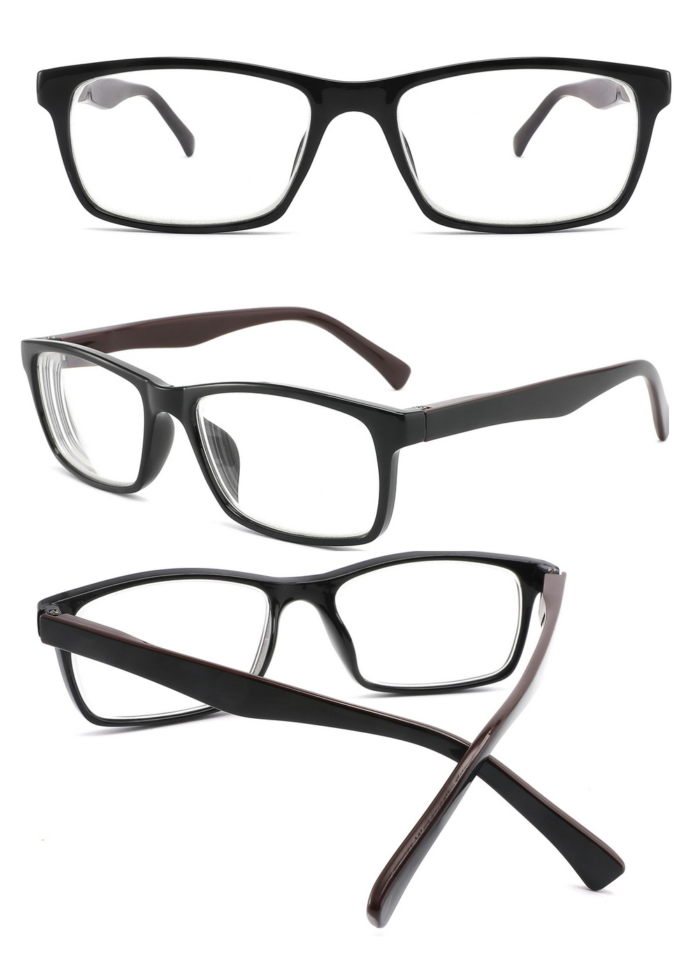 Wholesale Promotion Fashion Blue Light Eyewear Women Mens Reading Glasses Plastic