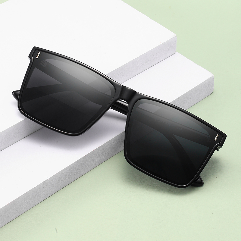 2022 Trendy unisex black eyeglasses UV400 riding driving sunglasses women outdoor