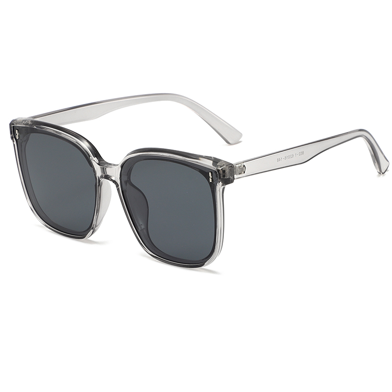 Instagram the same anti-uv square big frame sunglasses for women and men