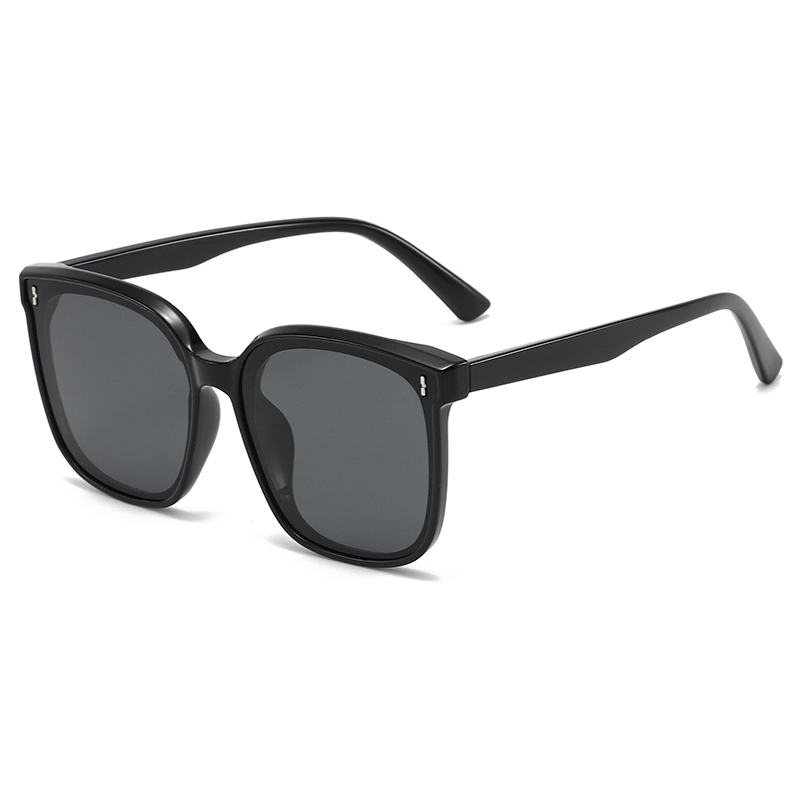 Instagram the same anti-uv square big frame sunglasses for women and men
