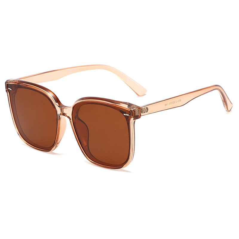 High quality wholesale retro classic TR90 polarized square sunglasses women men