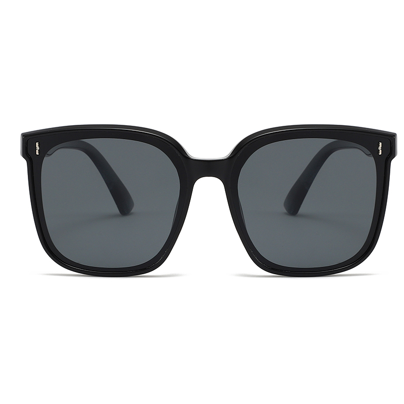 Instagram the same anti-uv square big frame sunglasses for women and men